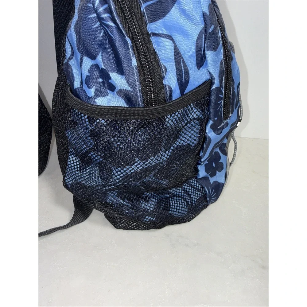Eddie Bauer Packable Backpack Blue and Gray Lightweight Daypack